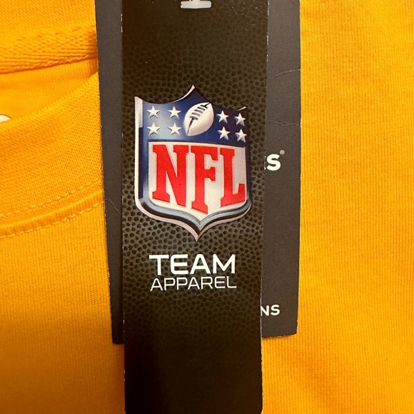 NWT FANATICS NFL Team Apparel Gold Steelers size 3XLT T-Shirt - Picture 5 of 6